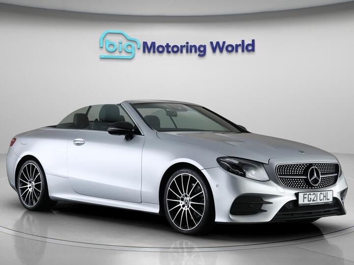 Mercedes-Benz E Class 2.0 E220d AMG Line (Premium Plus) Cabriolet G-Tronic+ Euro 6 (s/s) 2dr