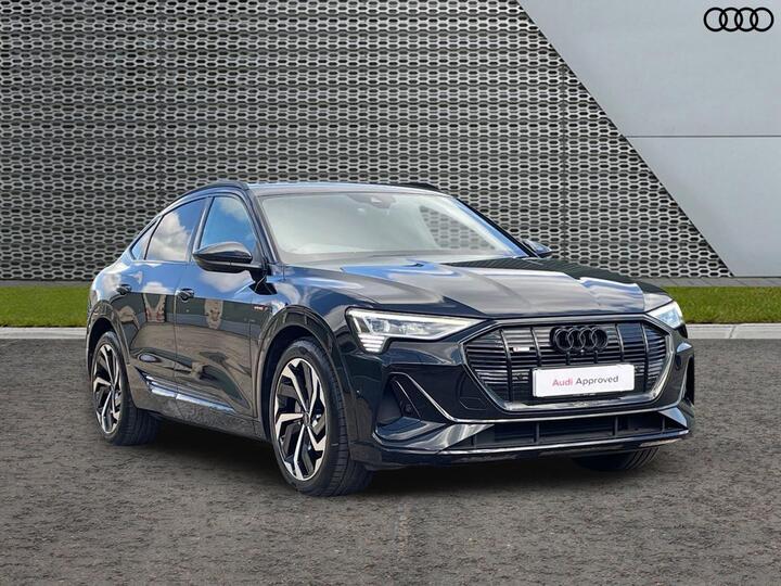 Audi E-tron 50 Black Edition Sportback Auto Quattro 5dr 71.2kWh (11kW Charger)