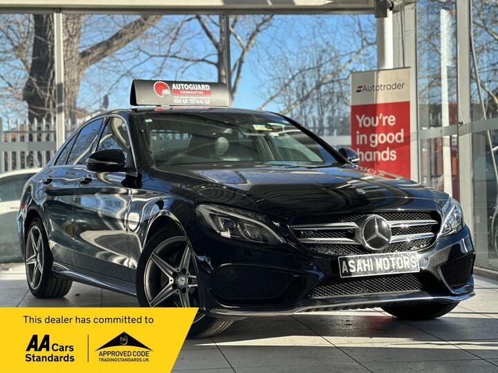 Mercedes-Benz C Class 2.0 C200 AMG Line Saloon 4dr Petrol G-Tronic+ Euro 6 (s/s) (184 Ps)