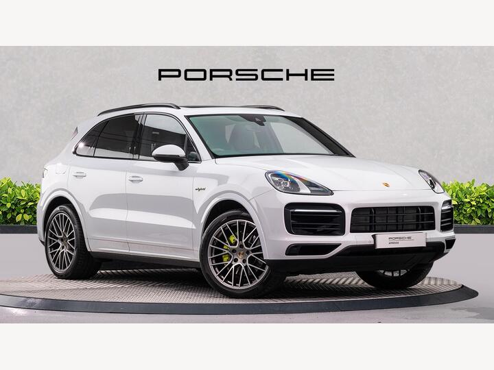 Porsche Cayenne 3.0 V6 E-Hybrid 17.9kWh Platinum Edition TiptronicS 4WD Euro 6 (s/s) 5dr (3.6kW Charger) Porsche Cayenne 3.0 V6 E-Hybrid 17.9kWh Platinum Edition TiptronicS 4WD Euro 6 (s/s) 5dr (3.6kW Charger)