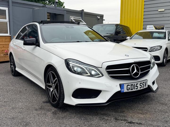 Mercedes-Benz E Class 2.1 E220 BlueTEC AMG Night Edition (Premium) G-Tronic+ Euro 6 (s/s) 4dr