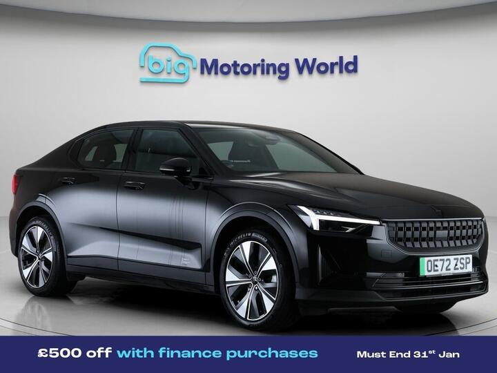 Polestar Polestar 2 Single Motor 69kWh Standard Range Fastback Auto FWD 5dr