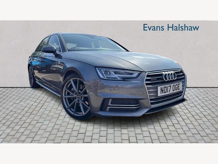 Audi A4 DIESEL SALOON 2.0 TDI S Line S Tronic Quattro Euro 6 (s/s) 4dr