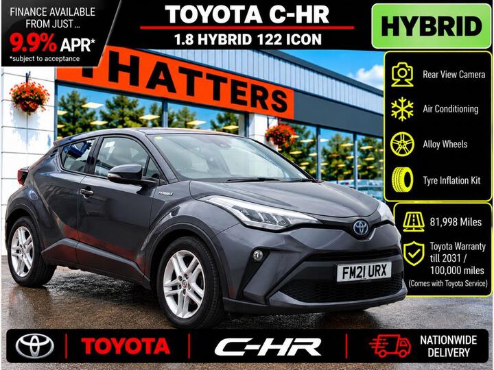 Toyota C-HR 1.8 VVT-h Icon CVT Euro 6 (s/s) 5dr