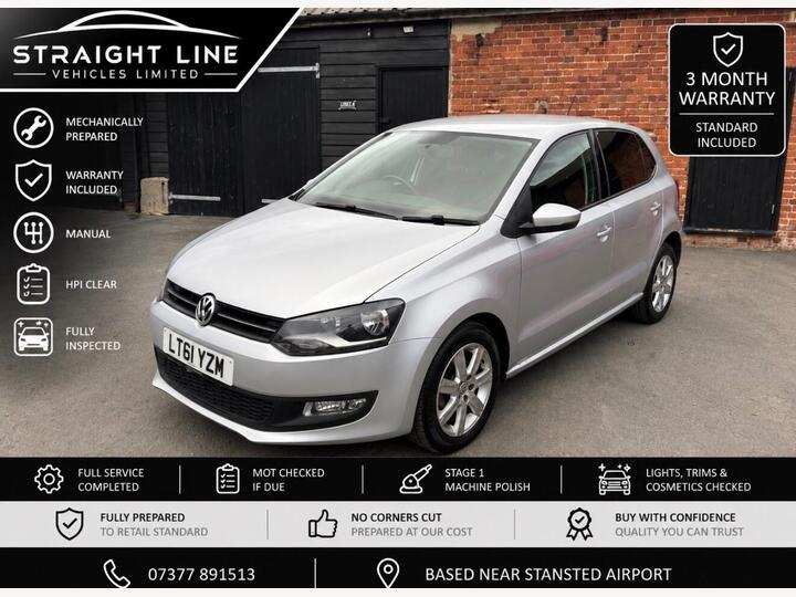 Volkswagen Polo 1.4 Match DSG Euro 5 5dr
