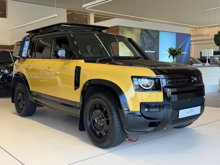 Land Rover Defender 110 3.0 D350 MHEV Trophy Edition Deep Sandglow Auto 4WD Euro 6 (s/s) 5dr