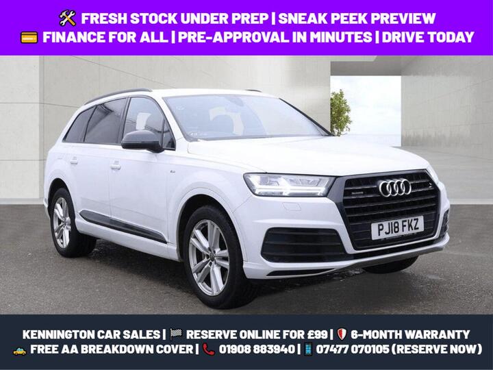 Audi Q7 3.0 TDI V6 S Line Tiptronic Quattro Euro 6 (s/s) 5dr