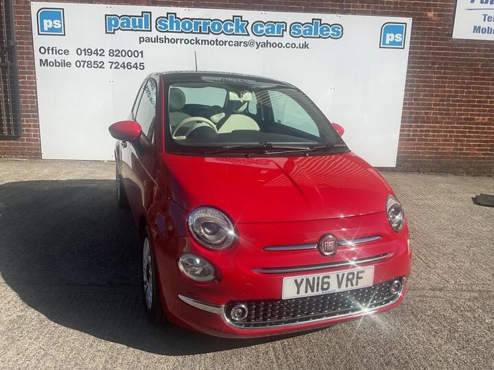 Fiat 500 HATCHBACK 1.2 Lounge Euro 6 (s/s) 3dr