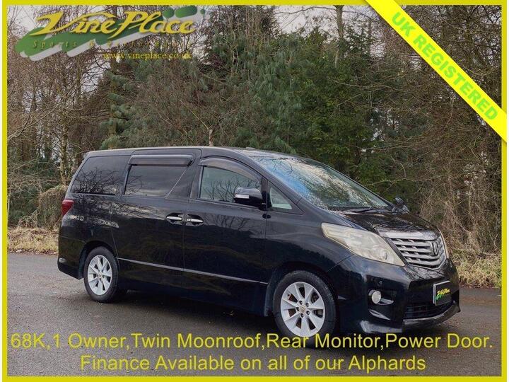 Toyota ALPHARD 240 S, Twin Moonroof,DVD,Rear Monitor,,8 Seats,Auto.ULEZ.. + FINANCE AT Www Toyota ALPHARD 240 S, Twin Moonroof,DVD,Rear Monitor,,8 Seats,Auto.ULEZ.. + FINANCE AT Www