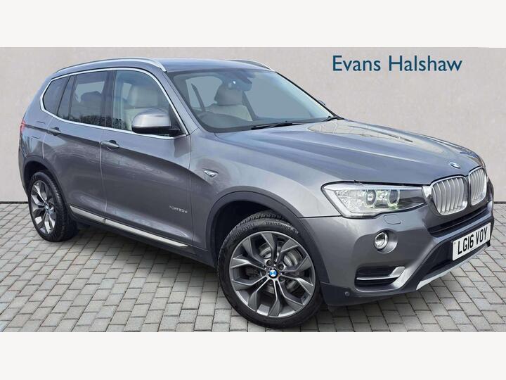 BMW X3 DIESEL ESTATE 2.0 20d XLine Auto XDrive Euro 6 (s/s) 5dr