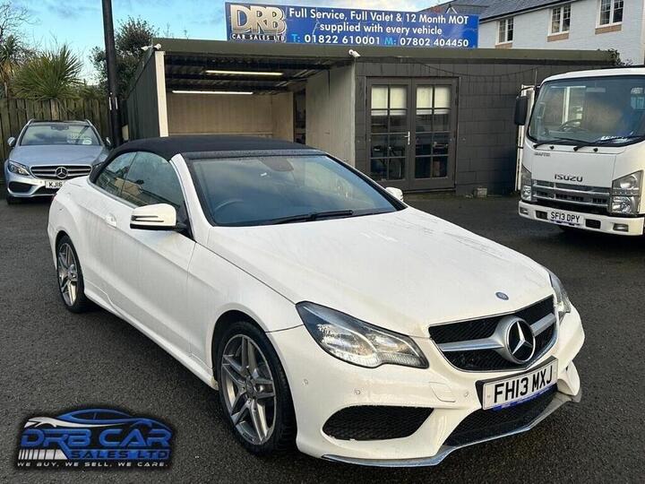 Mercedes-Benz E-CLASS 2.1 E220 CDI AMG Sport Cabriolet G-Tronic+ Euro 5 (s/s) 2dr Mercedes-Benz E-CLASS 2.1 E220 CDI AMG Sport Cabriolet G-Tronic+ Euro 5 (s/s) 2dr