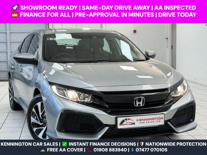 Honda Civic 1.0 VTEC Turbo SE CVT Euro 6 (s/s) 5dr