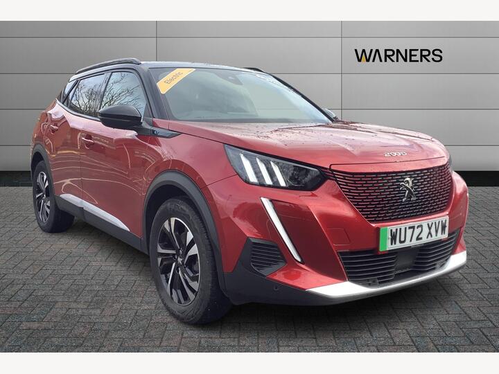 Peugeot 2008 50kWh GT Auto 5dr (7kW Charger)