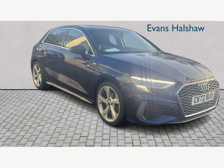 Audi A3 SPORTBACK 1.0 TFSI 30 S Line Sportback Euro 6 (s/s) 5dr