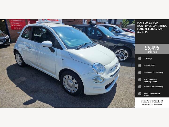 Fiat 500 1.2 Pop Euro 6 (s/s) 3dr