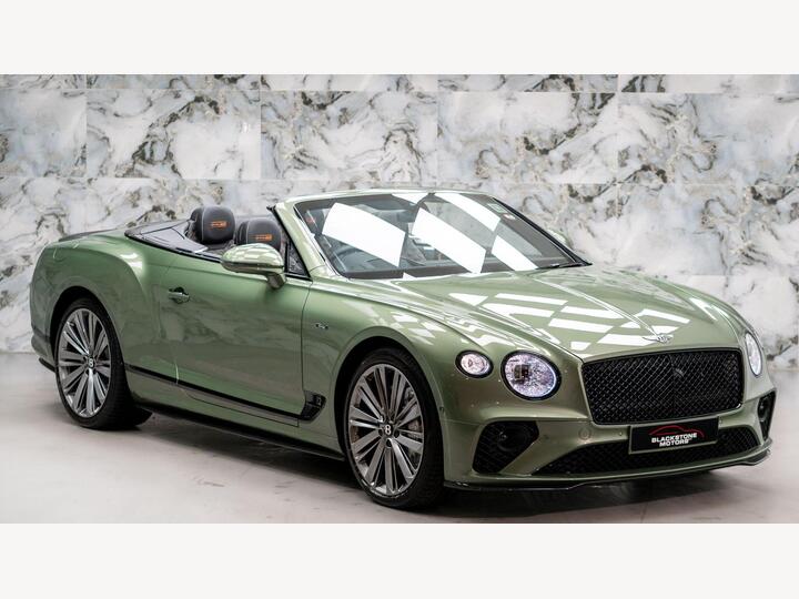 Bentley Continental 6.0 W12 GTC Speed Edition 12 Auto 4WD Euro 6 2dr