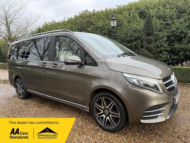 Mercedes-Benz V Class 2.2 V220d AMG Line G-Tronic+ Euro 6 (s/s) 5dr 8 Seat LWB Mercedes-Benz V Class 2.2 V220d AMG Line G-Tronic+ Euro 6 (s/s) 5dr 8 Seat LWB