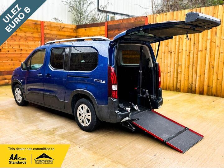 Peugeot RIFTER L2 LWB 5 Seat Auto Wheelchair Accessible Disabled Access Vehicle WAV