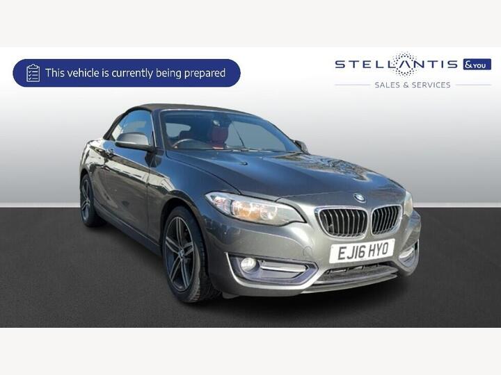 BMW 2 Series 2.0 220d Sport Auto Euro 6 (s/s) 2dr