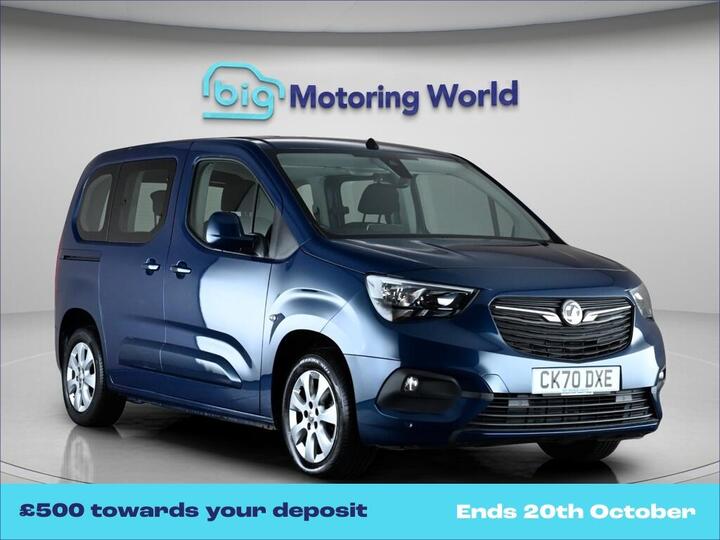 Vauxhall Combo Life 1.2 Turbo Energy Auto Euro 6 (s/s) 5dr