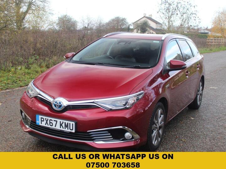 Toyota AURIS 1.8 VVT-h Excel Touring Sports CVT Euro 6 (s/s) 5dr (Safety Sense) Toyota AURIS 1.8 VVT-h Excel Touring Sports CVT Euro 6 (s/s) 5dr (Safety Sense)