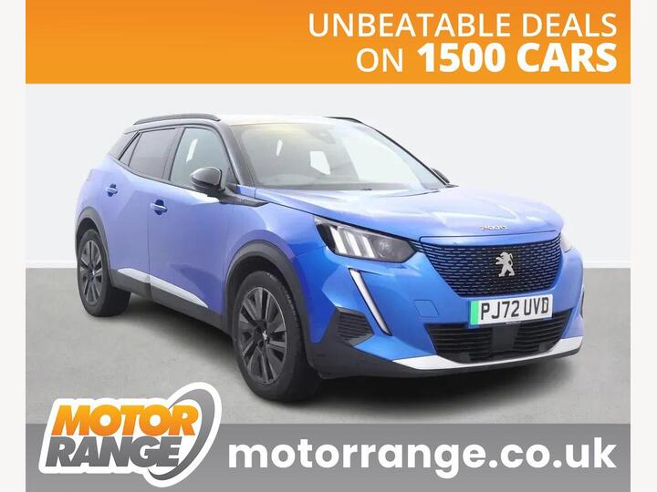 Peugeot 2008 50kWh GT Premium Auto 5dr (7kW Charger)