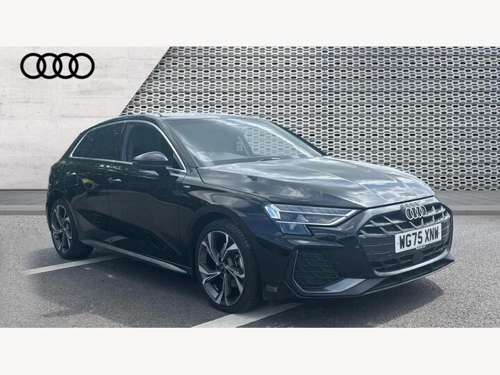 Audi A3 1.5 TFSI 30 S Line Sportback S Tronic Euro 6 (s/s) 5dr