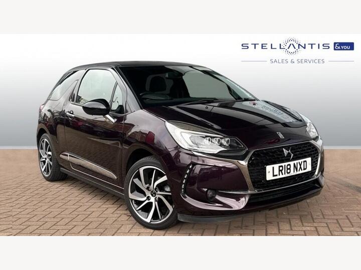 DS AUTOMOBILES DS 3 1.2 PureTech Black Lezard Euro 6 (s/s) 3dr