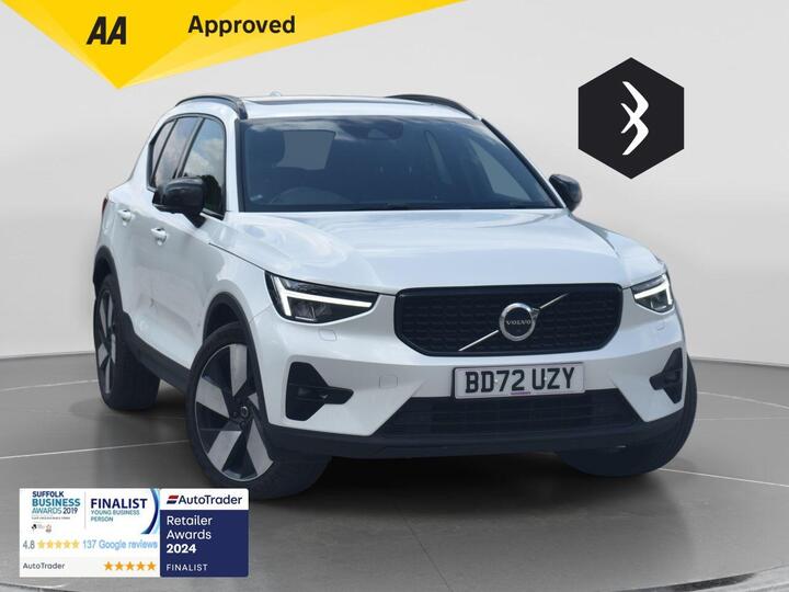 Volvo XC40 1.5h T5 Recharge 10.7kWh Ultimate Dark Auto Euro 6 (s/s) 5dr