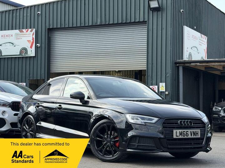 Audi A3 2.0 TDI S Line S Tronic Auto 6Spd Euro 6 (s/s) 4dr