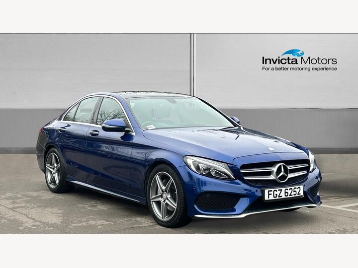 Mercedes-Benz C-Class 2.1 C220d AMG Line (Premium) G-Tronic+ Euro 6 (s/s) 4dr