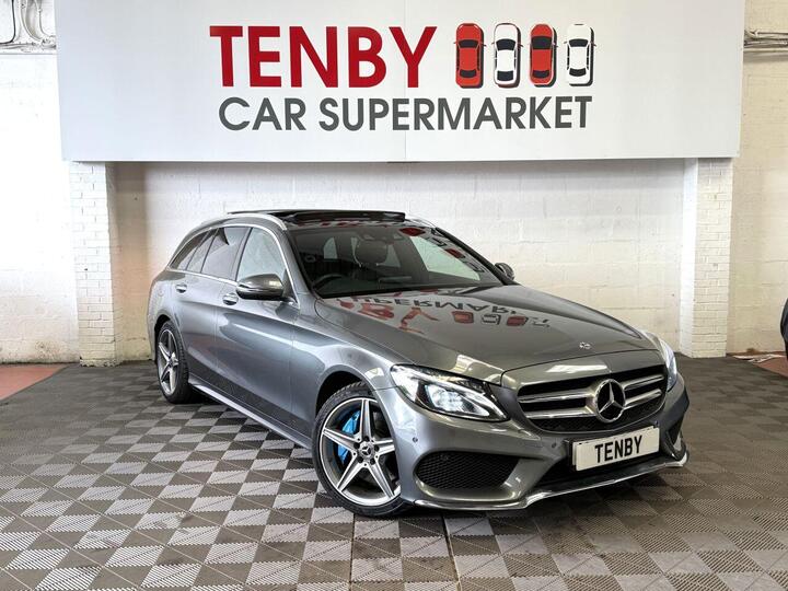 Mercedes-Benz C-CLASS 2.0 C350e 6.4kWh AMG Line (Premium Plus) G-Tronic+ Euro 6 (s/s) 5dr