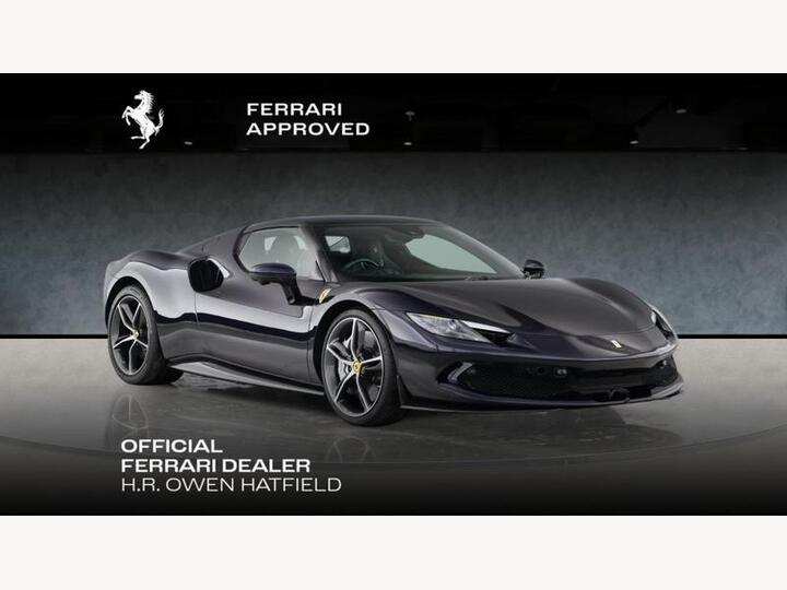 Ferrari 296 3.0T V6 7.45kWh F1 DCT Euro 6 (s/s) 2dr