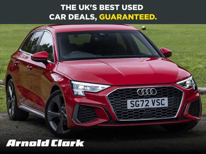 Audi A3 1.0 TFSI 30 S Line Sportback S Tronic Euro 6 (s/s) 5dr