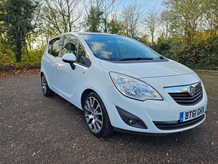 Vauxhall Meriva 1.4T 16V Exclusiv Limited Edition Euro 5 5dr Vauxhall Meriva 1.4T 16V Exclusiv Limited Edition Euro 5 5dr