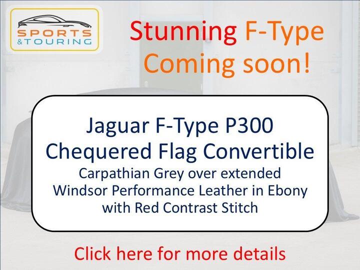 Jaguar F-Type 2.0i Chequered Flag Auto Euro 6 (s/s) 2dr