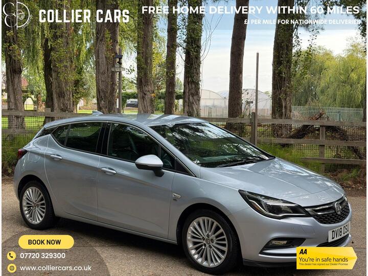Vauxhall Astra 1.4i Turbo Elite Nav Euro 6 5dr