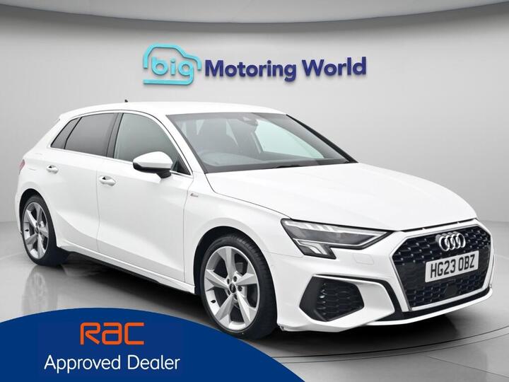 Audi A3 1.5 TFSI 35 S Line Sportback S Tronic Euro 6 (s/s) 5dr