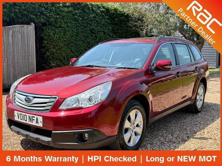Subaru Outback 2.5i SE Lineartronic 4WD Euro 5 5dr (SNavPlus)