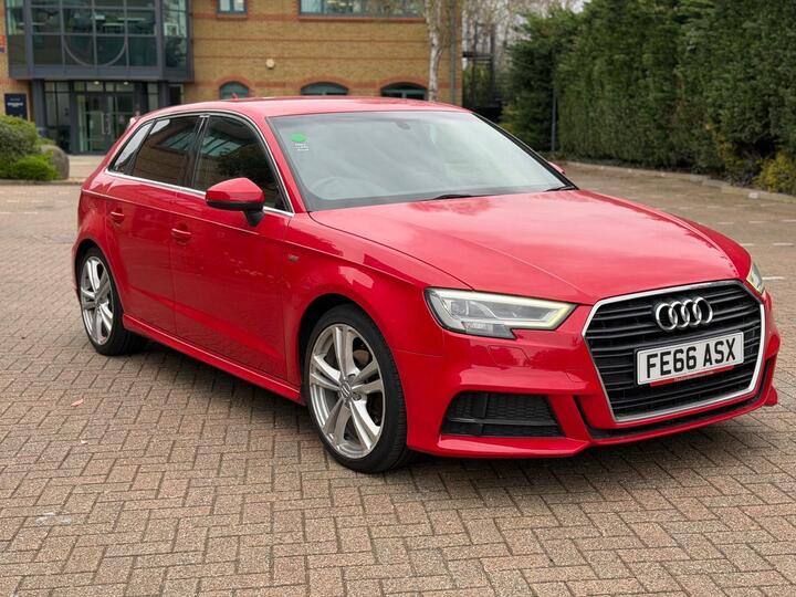 Audi A3 2.0 TDI S Line Sportback S Tronic Auto 6Spd Euro 6 (s/s) 5dr
