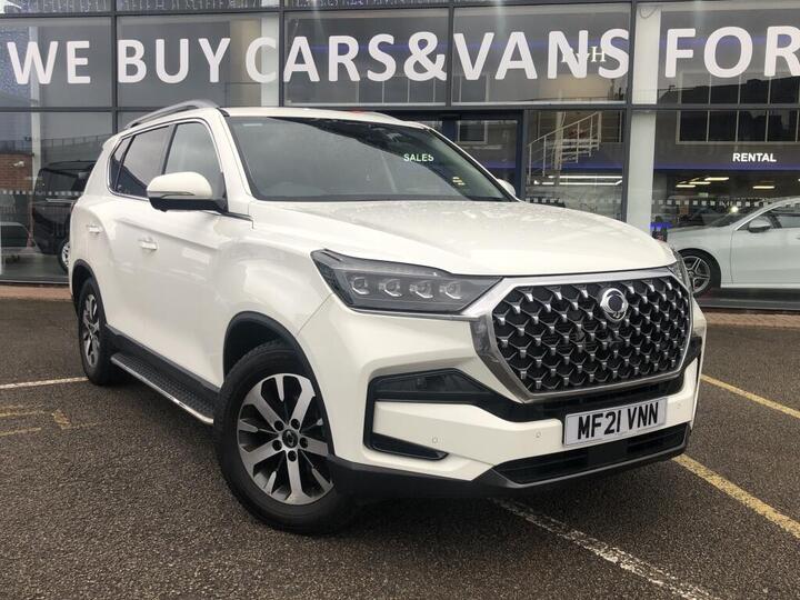 SsangYong REXTON ULTIMATE DIESEL ESTATE 2.2D Ultimate T-Tronic 4WD Euro 6 5dr