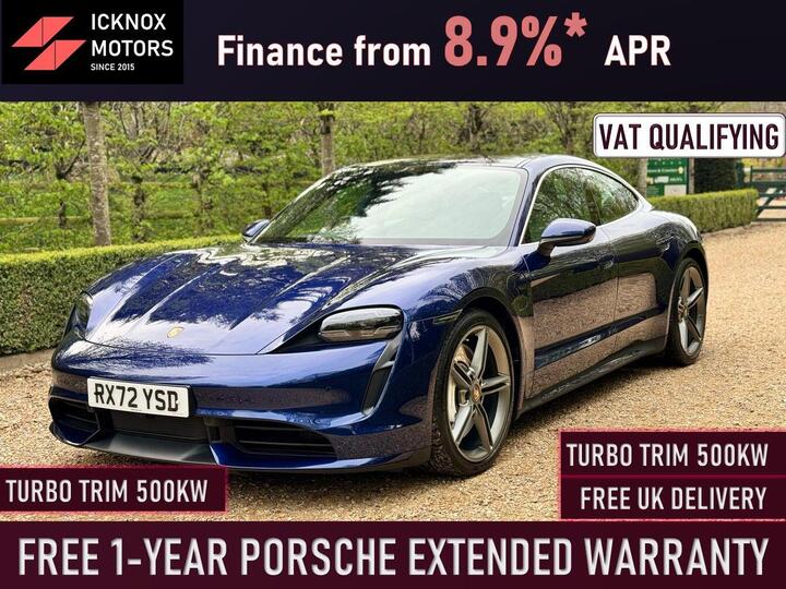Porsche Taycan Performance Plus 93.4kWh Turbo Auto 4WD 4dr (11kW Charger)