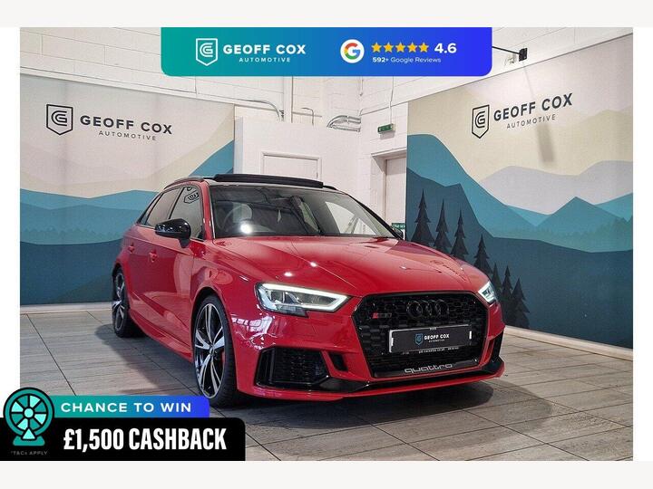 Audi RS3 2.5 TFSI Audi Sport Edition Sportback S Tronic Quattro Euro 6 (s/s) 5dr