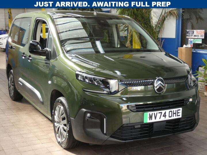 Citroen E-BERLINGO 52kWh PLUS XL Auto 5dr (7.4kW Charger)