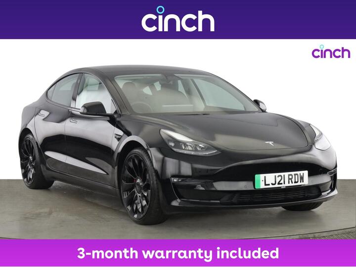 Tesla Model 3 (Dual Motor) Performance Auto 4WDE 4dr (Performance Upgrade)