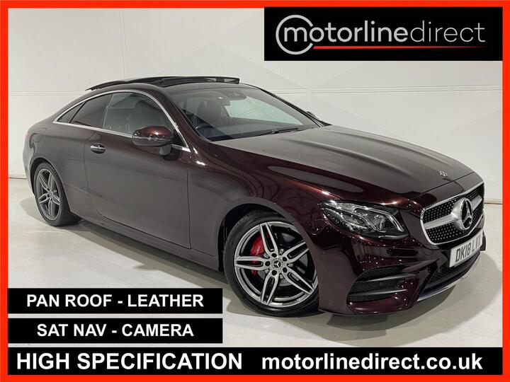 Mercedes-Benz E Class 2.0 E220d AMG Line (Premium Plus) G-Tronic+ Euro 6 (s/s) 2dr