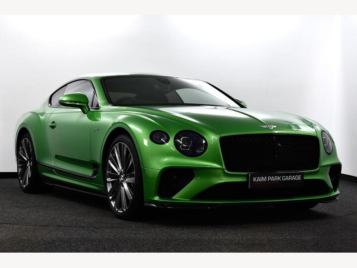 Bentley Continental 6.0 W12 GT Speed Auto 4WD Euro 6 2dr
