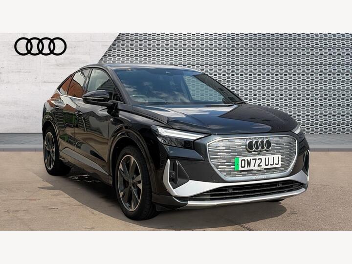 Audi Q4 E-tron 40 S Line Sportback Auto 5dr 82kWh