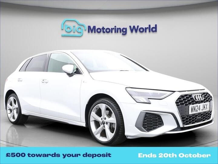 Audi A3 1.4 TFSIe 40 S Line Sportback S Tronic Euro 6 (s/s) 5dr 13kWh