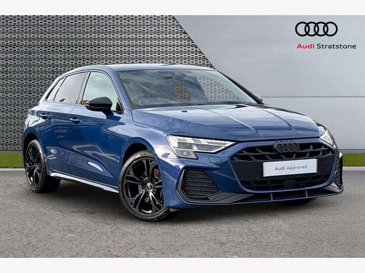 Audi A3 1.5 TFSIe 40 Black Edition Sportback S Tronic Euro 6 (s/s) 5dr 17.9kWh